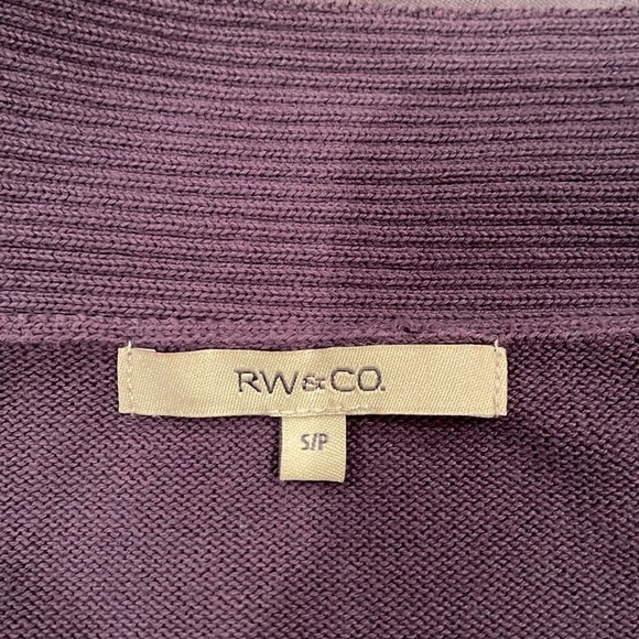 RW&CO. Mauve Button Sweater - Picture 5 of 8
